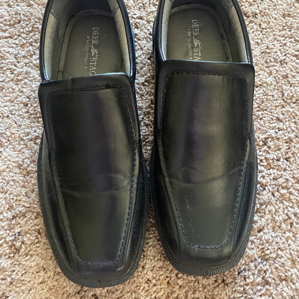 Deer Stag Mens Dress Shoes sz 9 Black